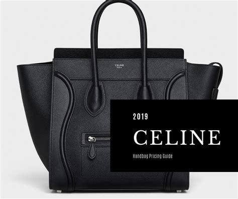 celine tab bag price|Celine bag price guide.